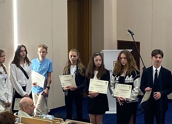 Etap centralny konkursu wiedzy o zamkach gotyckich grafika