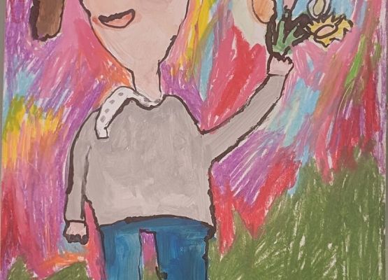 „Portret mojej mamy” – wyróżnienie w konkursie plastycznym grafika