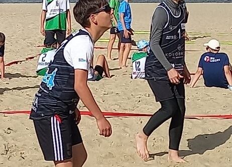Mistrzowie województwa w minisiatkówce plażowej grafika