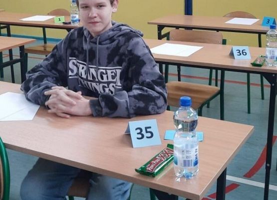 Etap rejonowy II Wojewódzkiego Konkursu Matematycznego "Mathman" grafika