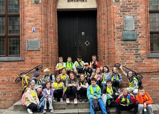 Klasa 3A podbija Toruń grafika