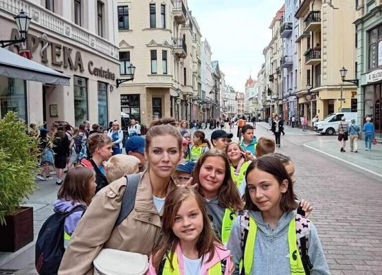 Klasa 3A podbija Toruń grafika