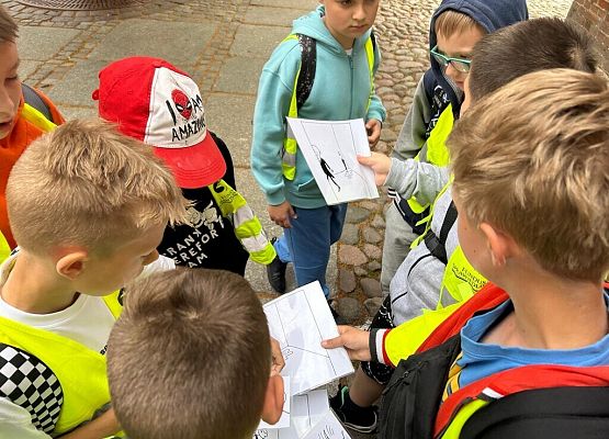 Klasa 3A podbija Toruń grafika