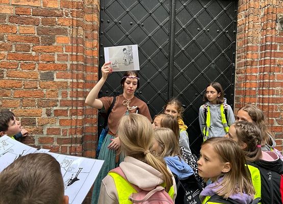 Klasa 3A podbija Toruń grafika