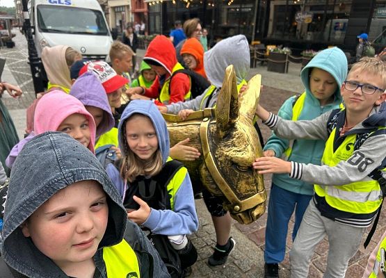 Klasa 3A podbija Toruń grafika