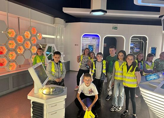 Klasa 3A podbija Toruń grafika