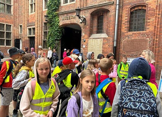 Klasa 3A podbija Toruń grafika