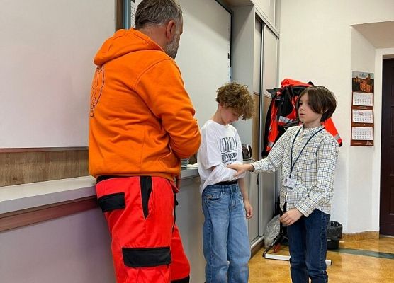 Pomoc przedmedyczna na godzinie wychowawczej grafika