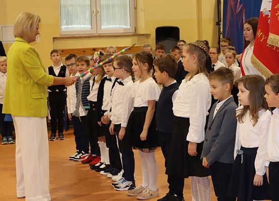 Jestem uczniem klasy pierwszej! grafika