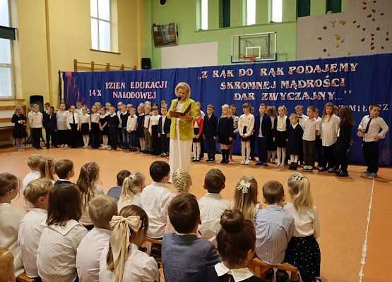 Jestem uczniem klasy pierwszej! grafika