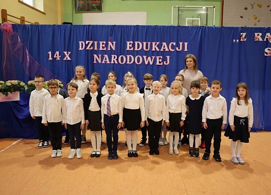 Jestem uczniem klasy pierwszej! grafika