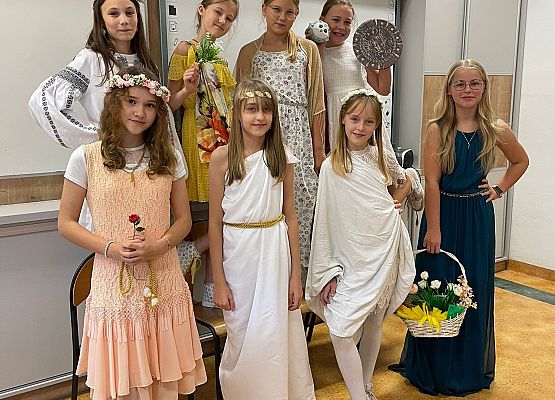 Wizyta olimpijskich bogów grafika