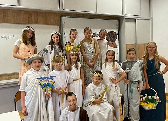 Wizyta olimpijskich bogów grafika