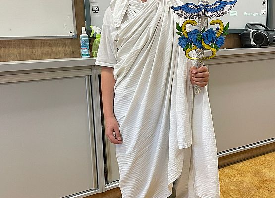 Wizyta olimpijskich bogów grafika