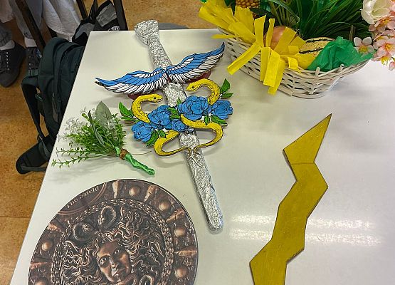 Wizyta olimpijskich bogów grafika