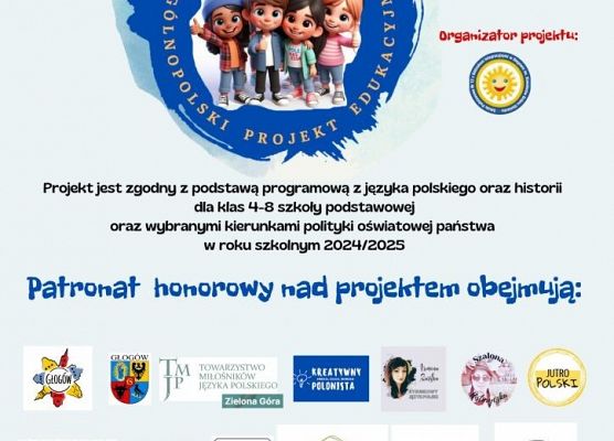 Uczniowie SP 1 w Lęborku przystąpili do Ogólnopolskiego Projektu Edukacyjnego "Polak ma essę! 2" grafika
