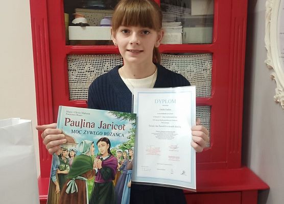 Wyróżnienie w Międzynarodowym Konkursie Plastycznym grafika