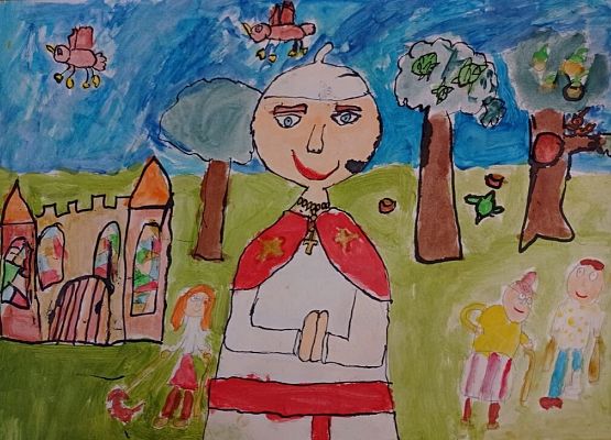 Wyróżnienie w Międzynarodowym Konkursie Plastycznym grafika