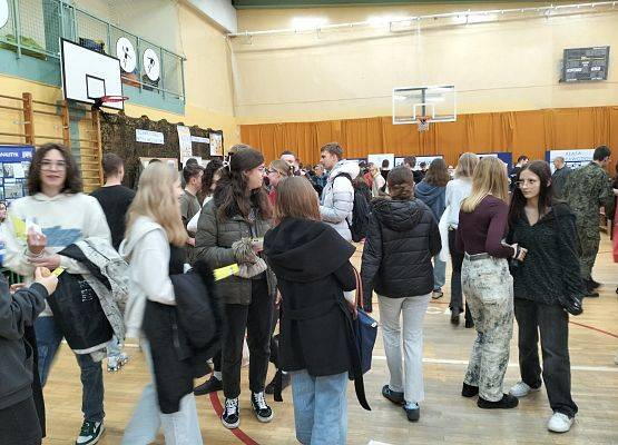 Targi edukacyjne w PCE w Lęborku grafika