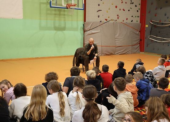 Nadleśnictwo Lębork gościnnie w naszej szkole grafika