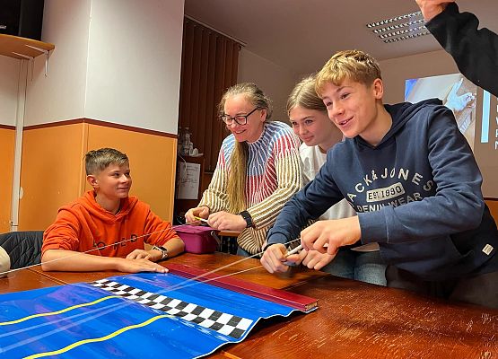 Klasa 7c z wizytą w lęborskim szpitalu grafika