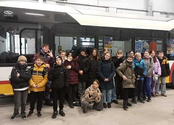 Z wizytą w Zakładzie Komunikacji Miejskiej w Lęborku    grafika