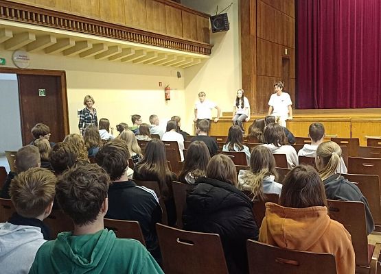 Z wizytą w II Liceum Ogólnokształcącym w Lęborku grafika