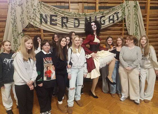  Upiorna Nerd Night w LO 1 grafika