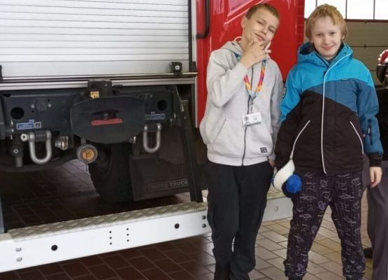 Poznajemy pracę strażaka od kuchni! grafika