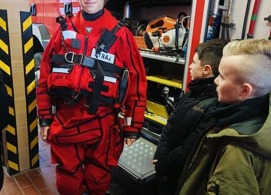 Poznajemy pracę strażaka od kuchni! grafika