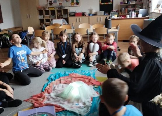 Święty Andrzej Ci ukaże, co Ci los przyniesie w darze - andrzejki w klasach 1-3 i w szkolnej świetlicy grafika