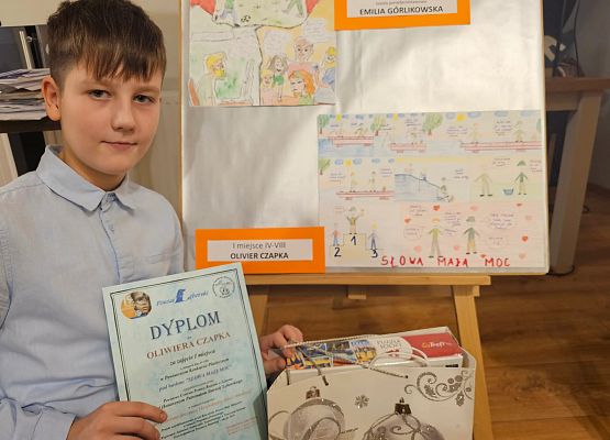 „Słowa mają moc” – rozstrzygnięcie konkursu plastycznego grafika