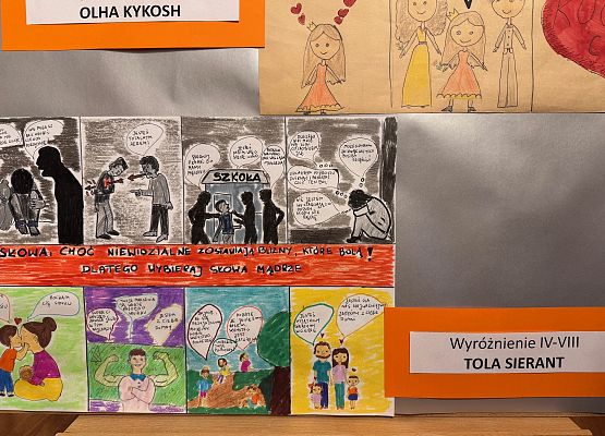 „Słowa mają moc” – rozstrzygnięcie konkursu plastycznego grafika