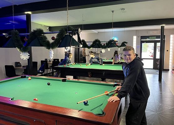 Mikołajki w lęborskiej kręgielni grafika