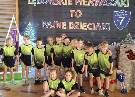 Lęborskie pierwszaki to fajne dzieciaki grafika