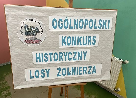 Ogólnopolski Konkurs Historyczny Losy żołnierza grafika