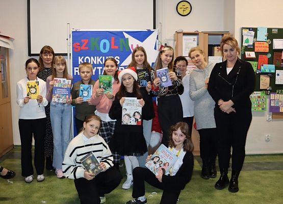 Szkolny Konkurs Recytatorski grafika