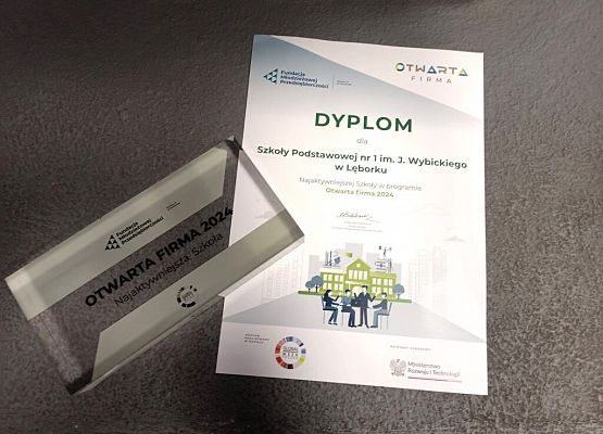 Szkoła Podstawowa nr 1 po raz siódmy w gronie laureatów programu Otwarta firma grafika