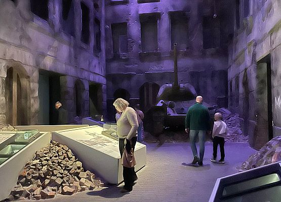 Z wizytą w Muzeum II Wojny Światowej grafika