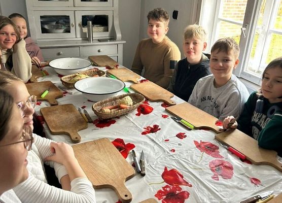 Wizyta w krainie w kratę grafika