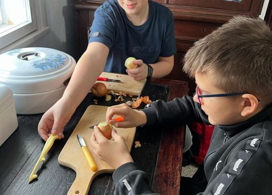 Wizyta w krainie w kratę grafika