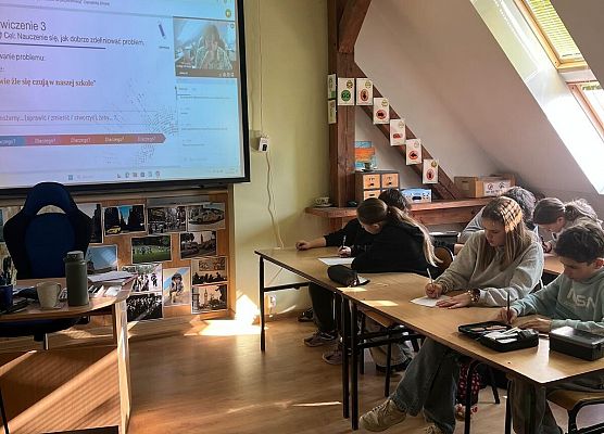 Szkolne webinarium eTwinning - Zaprojektuj Zmianę: Edukacja Obywatelska w Działaniu grafika