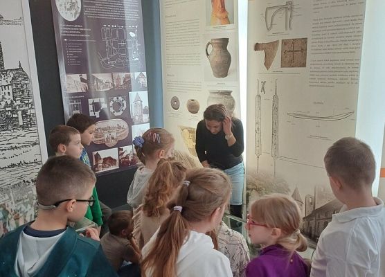 1d na lekcji w Muzem grafika