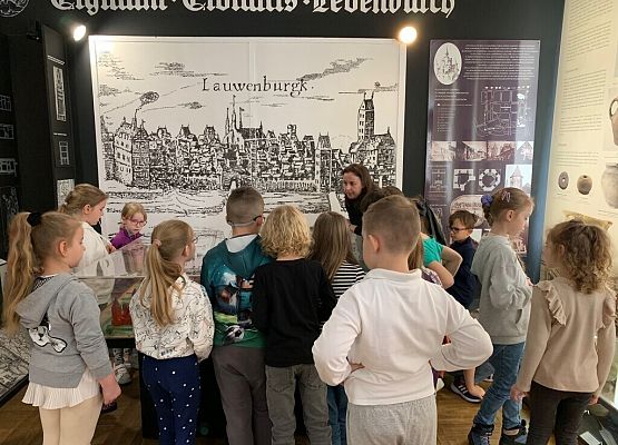 1d na lekcji w Muzem grafika