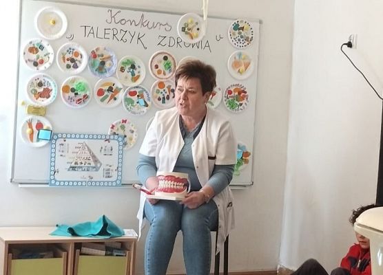 Tydzień zdrowia w szkolnej świetlicy grafika