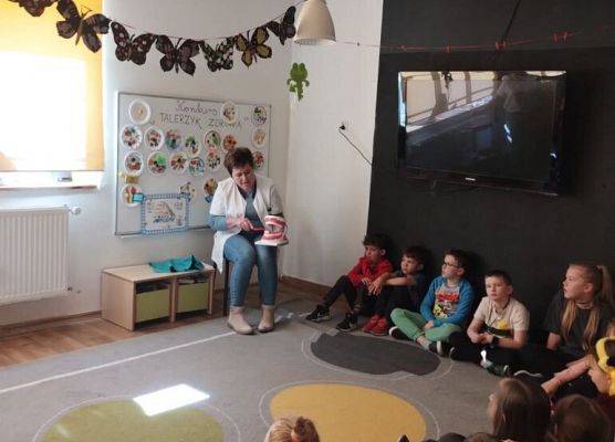 Tydzień zdrowia w szkolnej świetlicy grafika