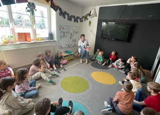 Tydzień zdrowia w szkolnej świetlicy grafika