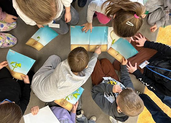 Wiosna u pierwszaków grafika