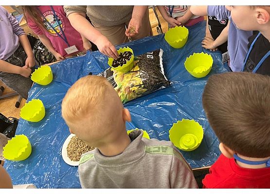 Wiosna u pierwszaków grafika