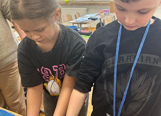 Wiosna u pierwszaków grafika